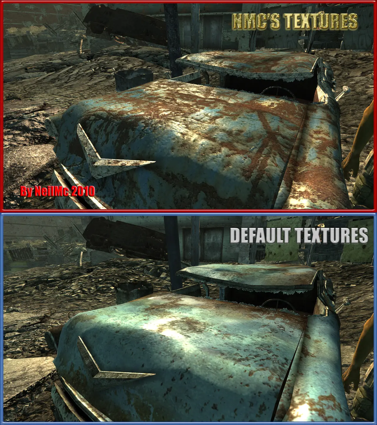 Fallout 3 - Game of the Year Edition NMCs_Texture_Pack_for_FO3-2-lagofast mod master