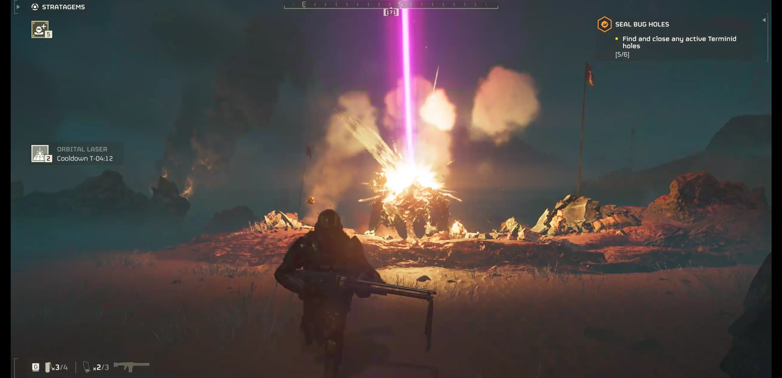HELLDIVERS™ 2 орбитальные лазерные цвета-4-lagofast mod master
