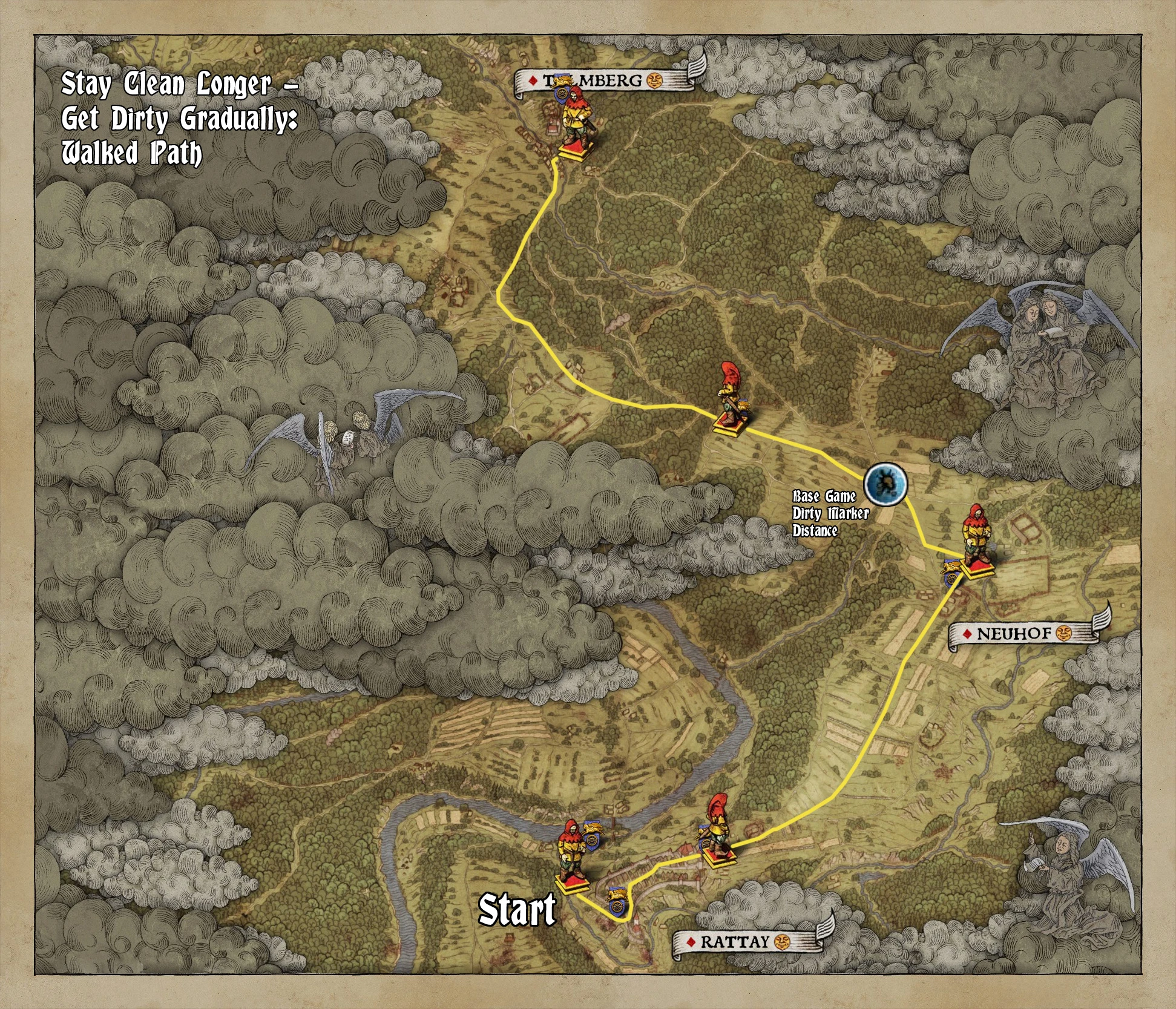 Kingdom Come: Deliverance Stay Clean Longer - Get Dirty Gradually-4-lagofast mod master