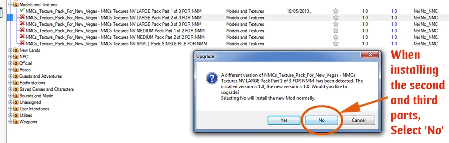 Fallout: New Vegas NMCs_Texture_Pack_For_New_Vegas-5-lagofast mod master