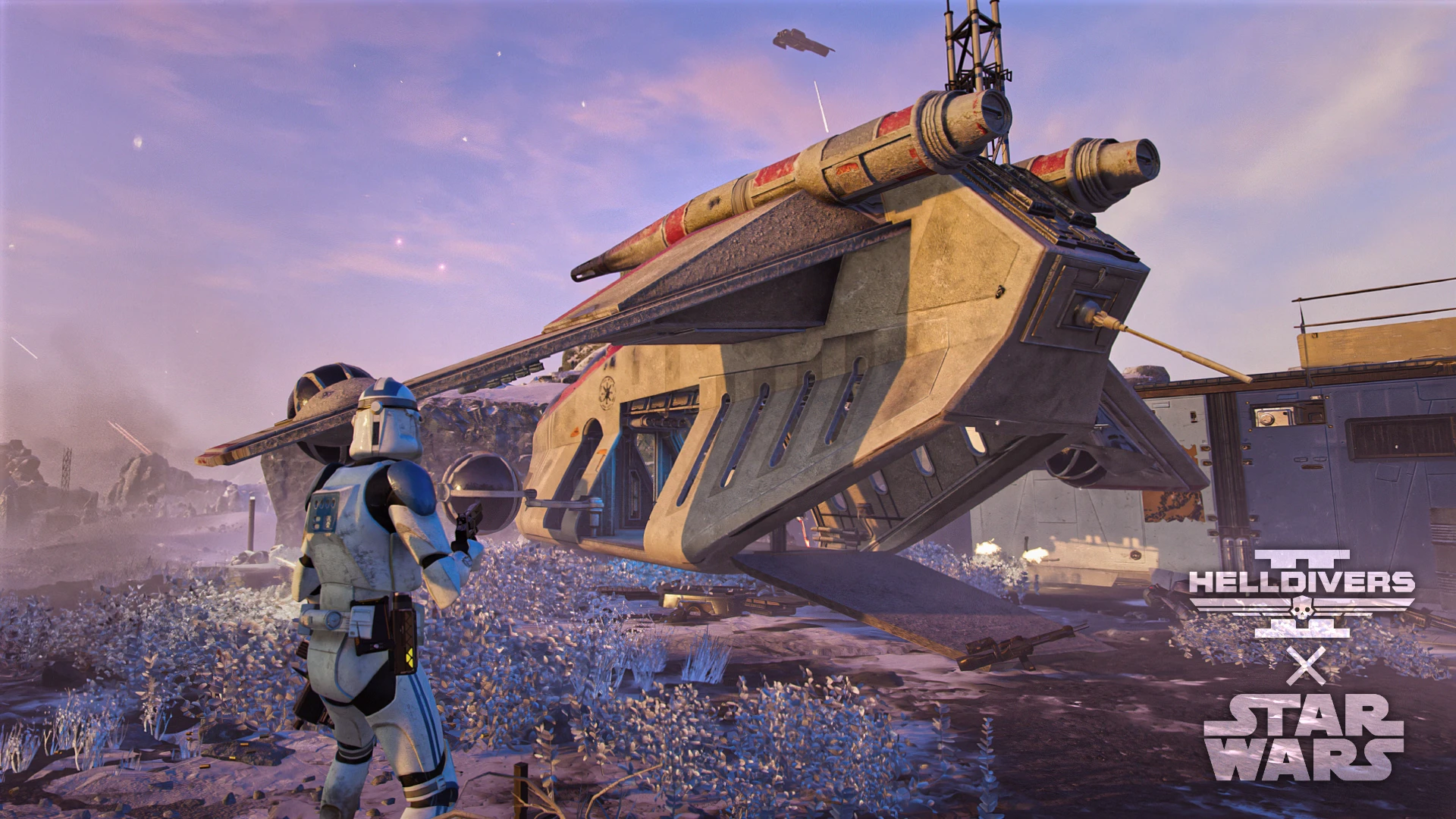 HELLDIVERS™ 2 корабли «Звездных войн» (суперэсминцы и заменители шаттлов для извлечения)-2-lagofast mod master
