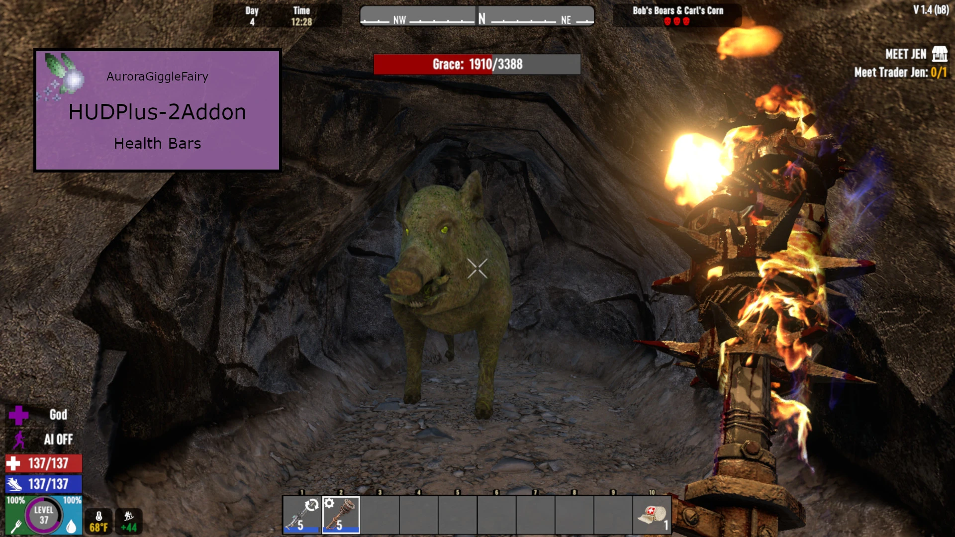 7 Days to Die AGF - V2 - HUD PLUS-4-lagofast mod master