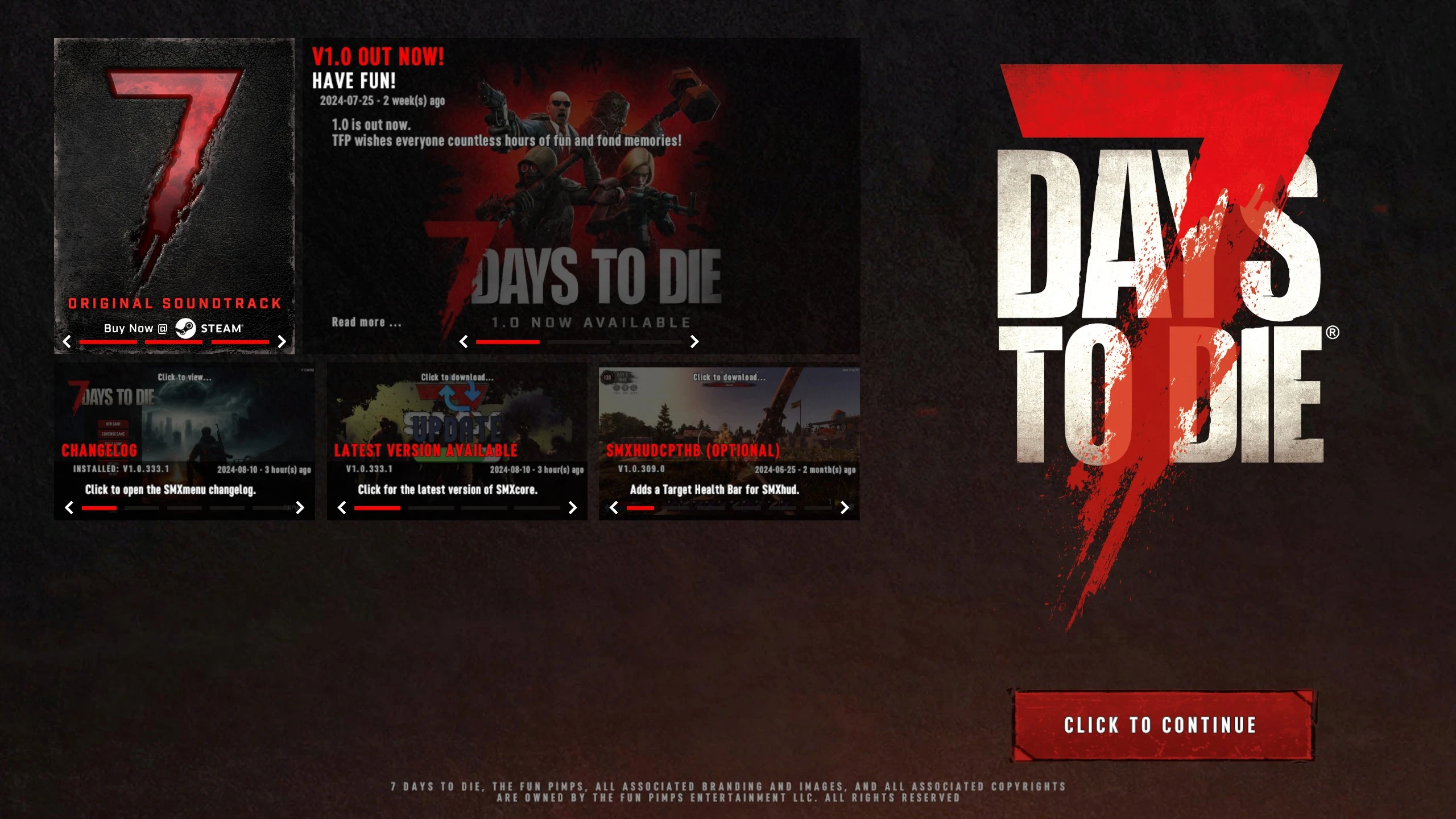 7 Days to Die SMX - By Sirillion-3-lagofast mod master