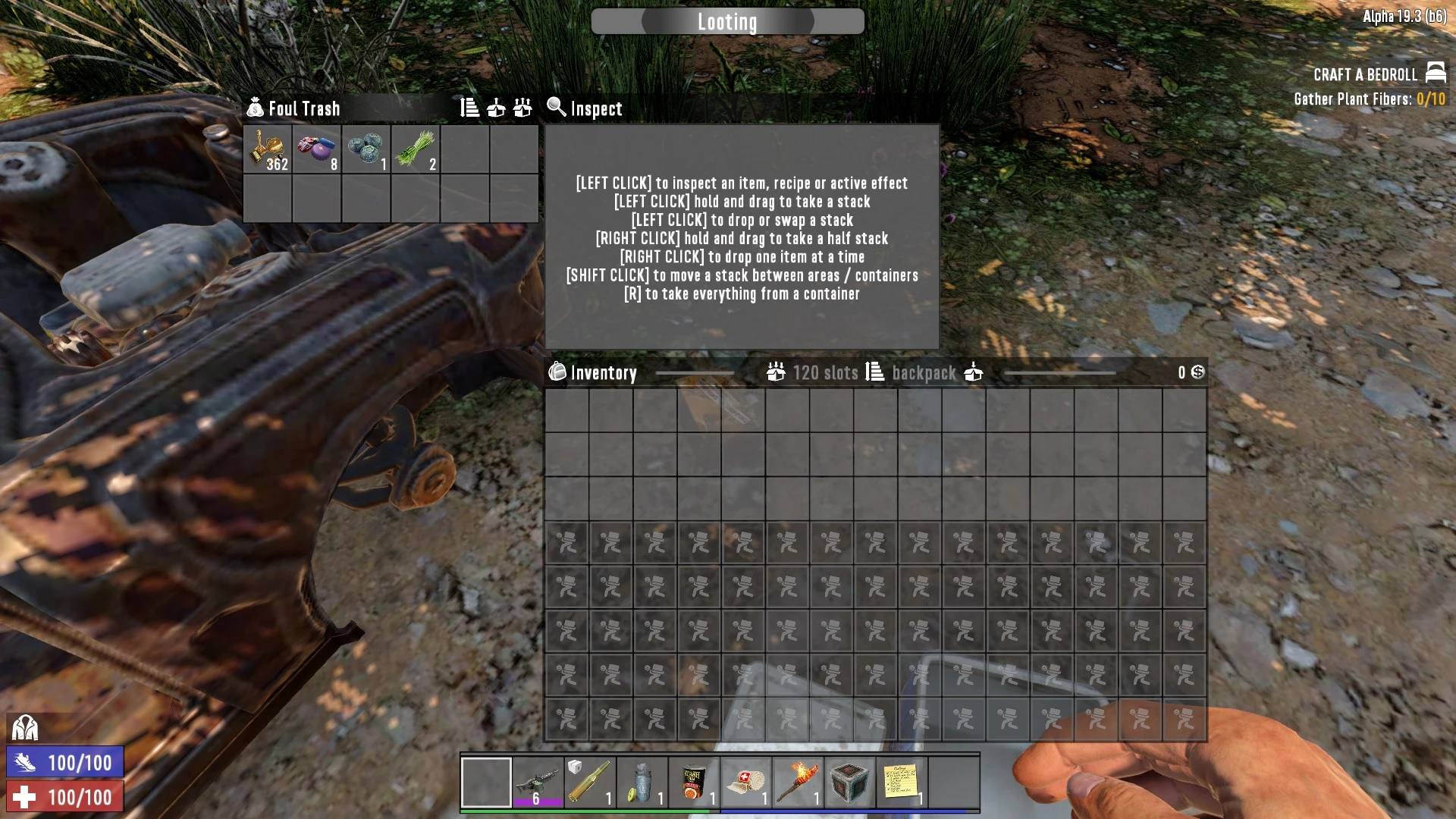 7 Days to Die کوله پشتی 160 شکاف-5-لاگوفست مدمستر