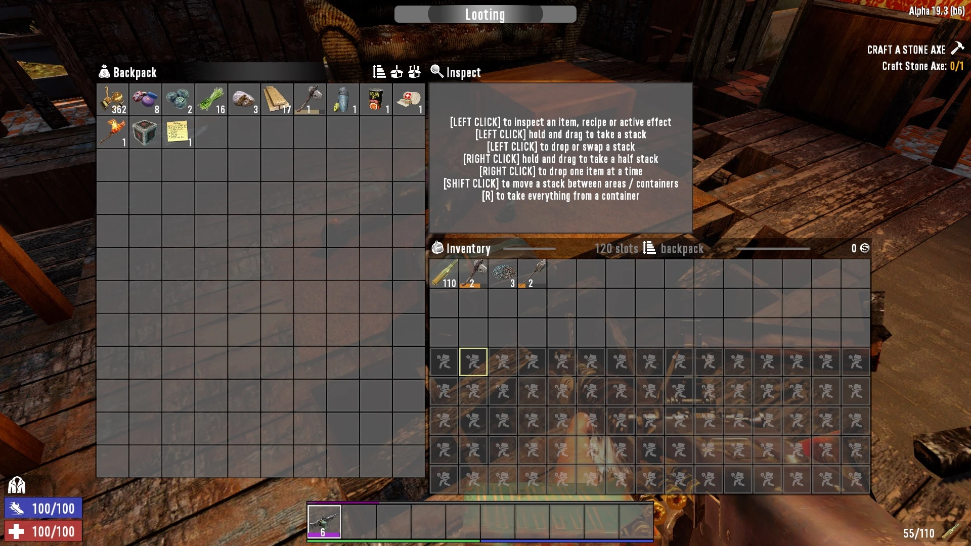 7 Days to Die کوله پشتی 160 شکاف-6-لاگوفست مدمستر