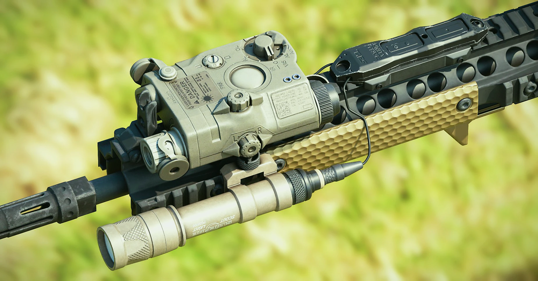 Ready or Not 克隆正確-LA-5，帶Surefire M600V和Unity TAPS遠程開關-2-lagofast 模組大師
