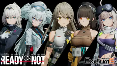 严阵以待-少女前线2流放皮肤包ver2.5(LSS3更新)-奇游Mod大师