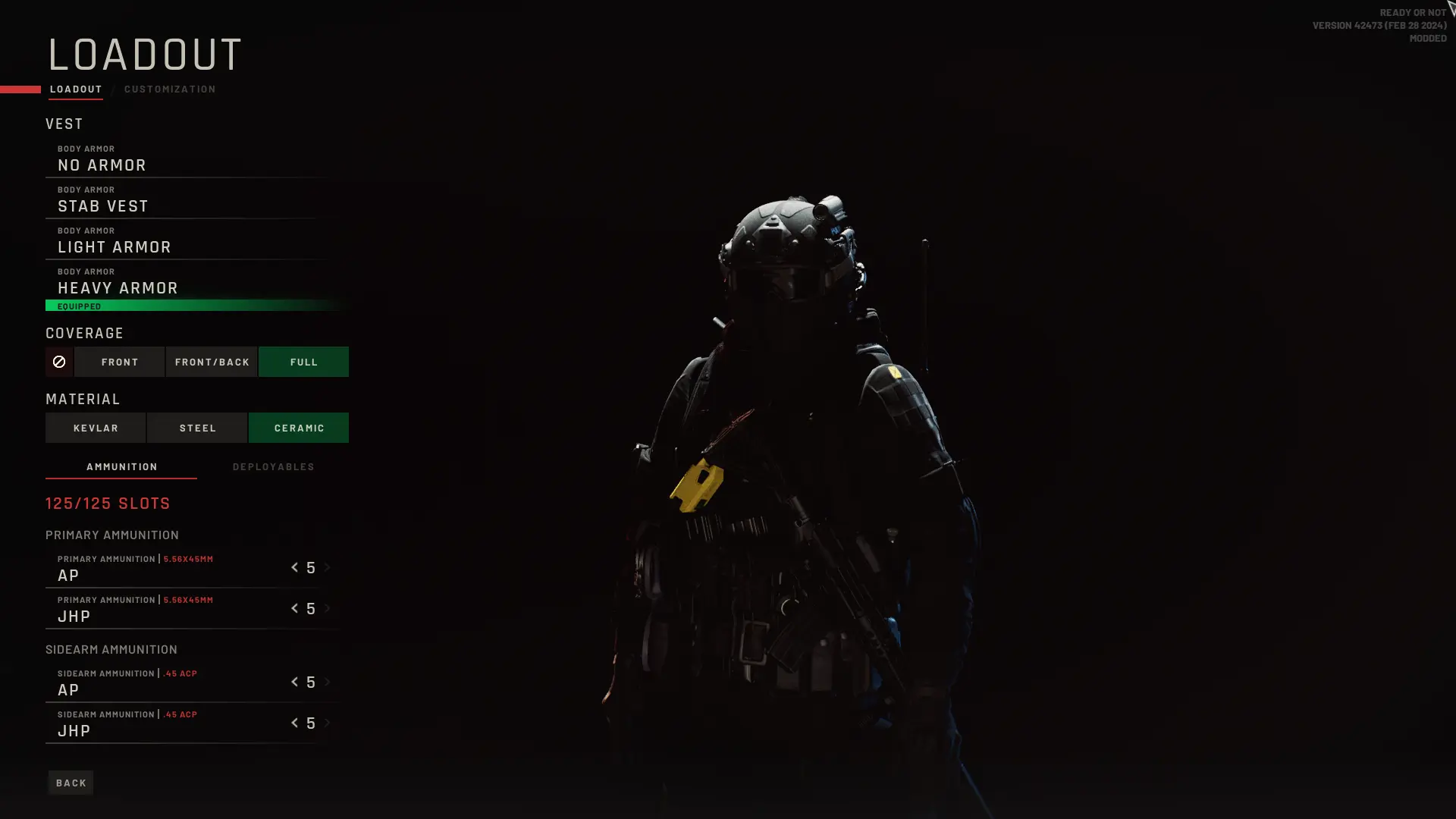 Ready or Not 125個插槽和最多10xArmor-（黑暗水域）-2-lagofast 模組大師