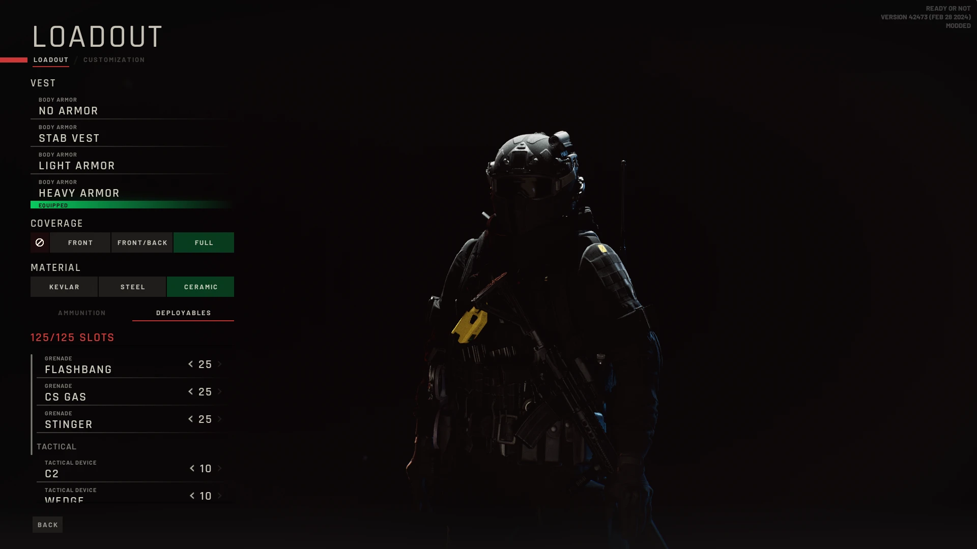 Ready or Not 125個插槽和最多10xArmor-（黑暗水域）-3-lagofast 模組大師