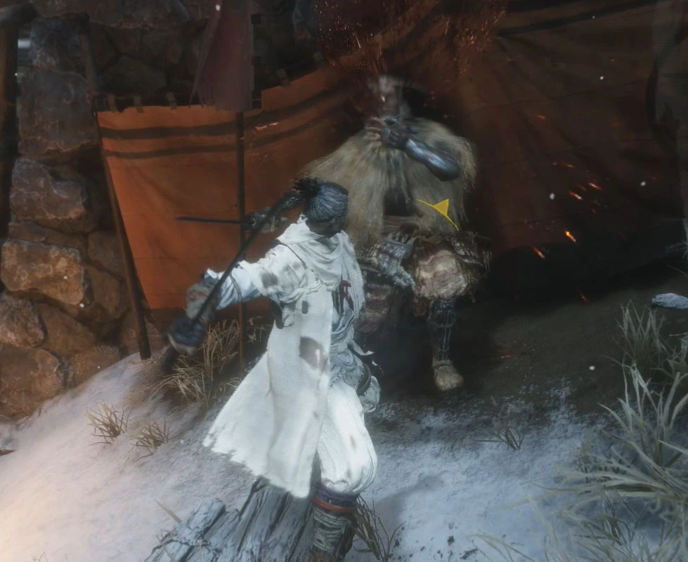 Sekiro: Shadows Die Twice 검은색 세키로 및 흰색-7-라고패스트 모드마스터