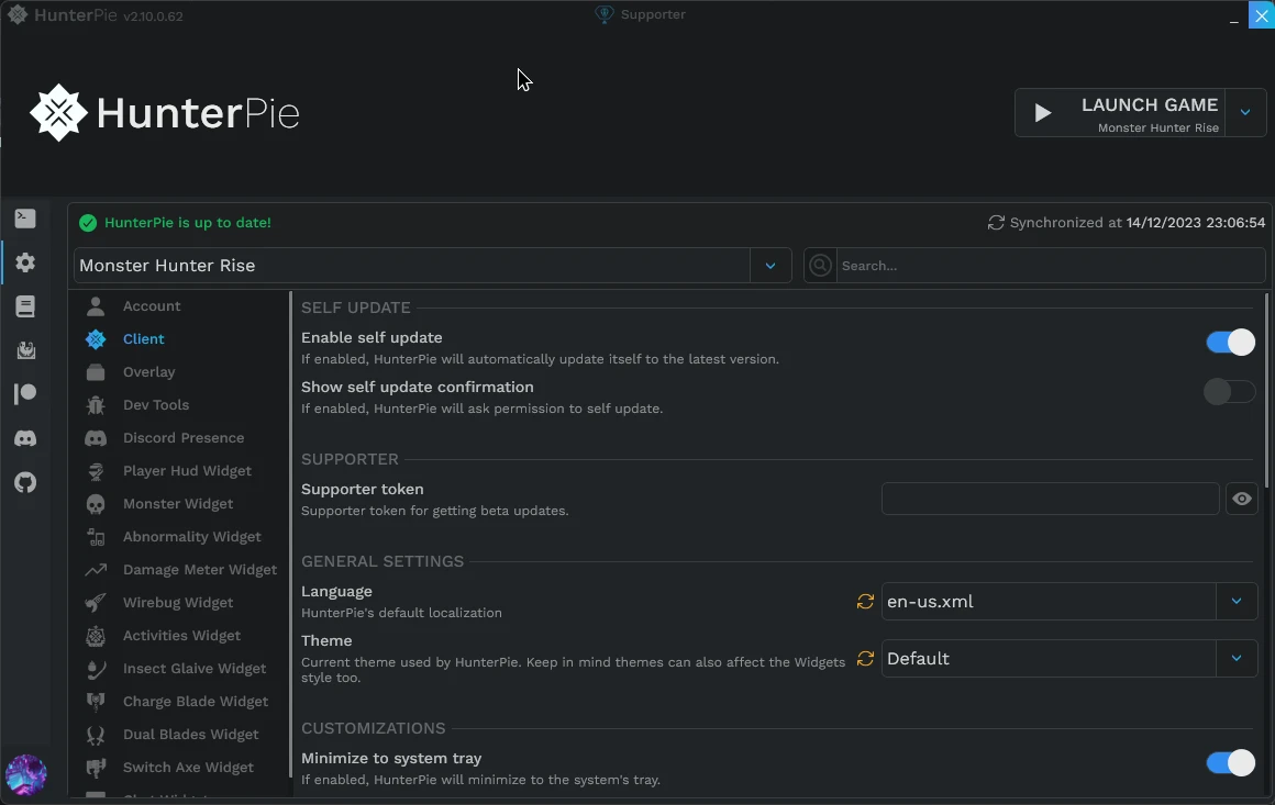 MONSTER HUNTER RISE Hunterpie v2-kaplama ve zengin varlık-6-lagofast mod master