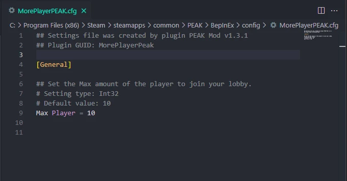 PEAK пик большего количества игроков-6-lagofast mod master