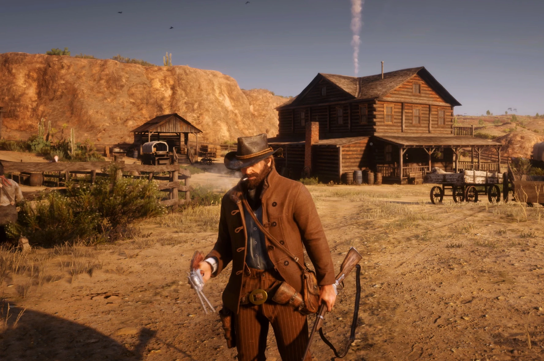 Red Dead Redemption 2 سیگار کشیدن کامل است-2-لاگوفست مدمستر