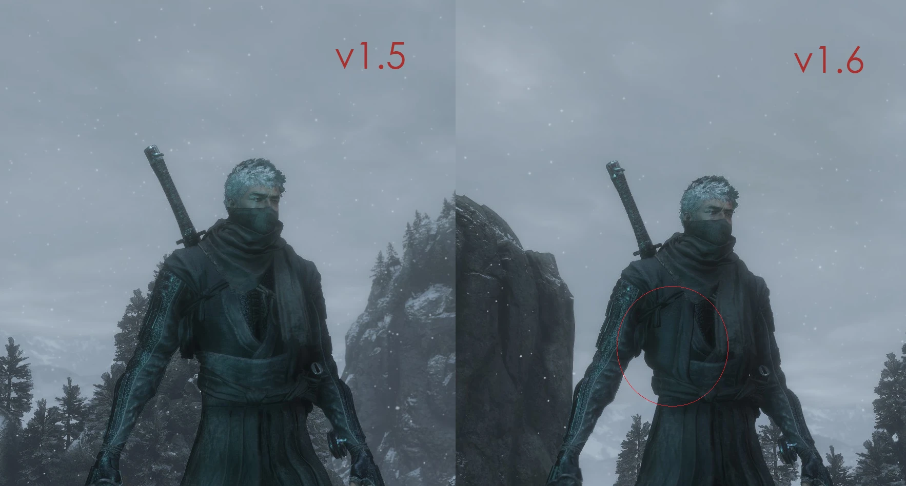 Sekiro: Shadows Die Twice Sekiro as Rikimaru v1.6 최종-2-라고패스트 모드마스터