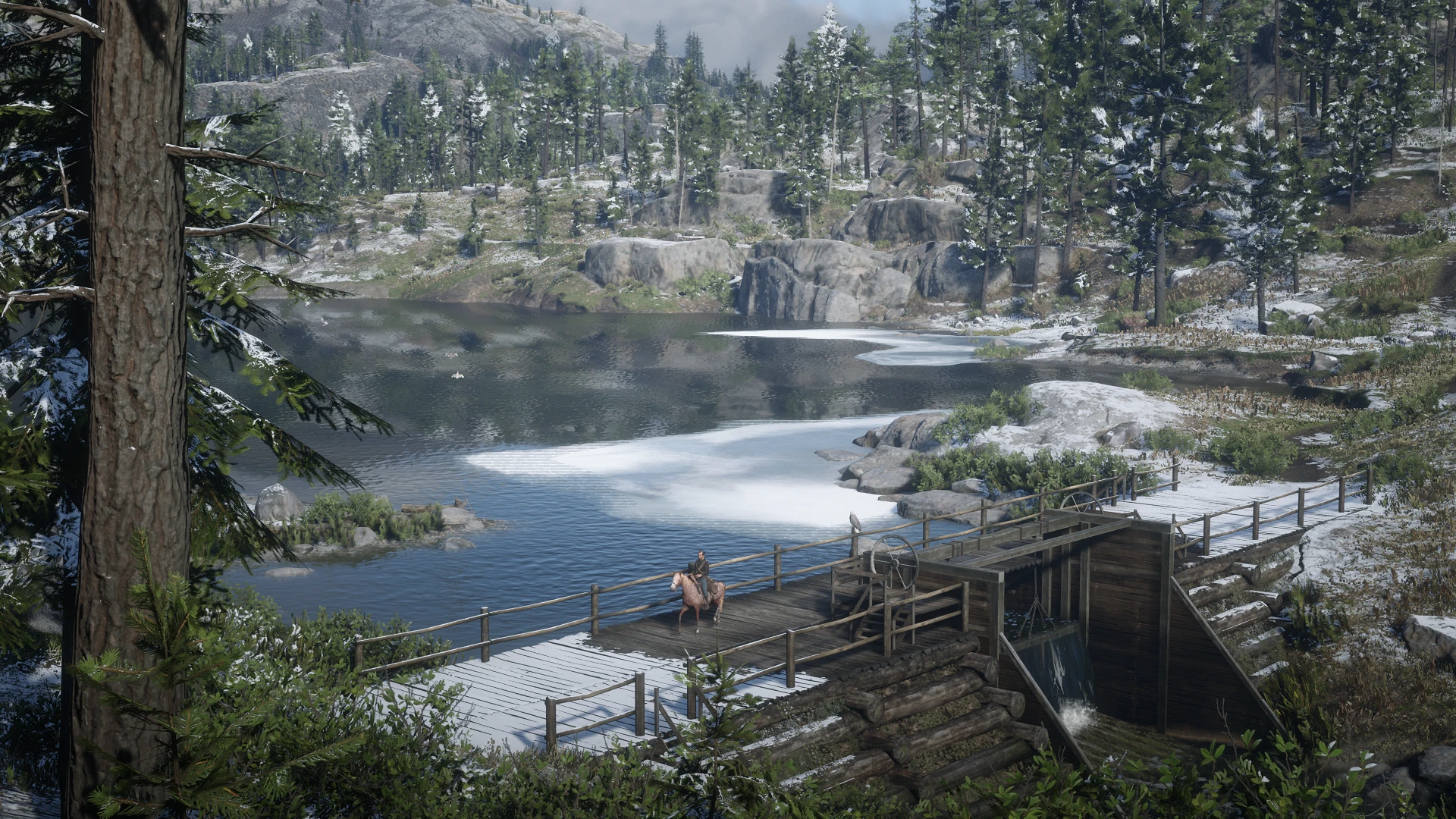 Red Dead Redemption 2 برف-مود برف تک بازیکن قطعی-4-لاگوفست مدمستر