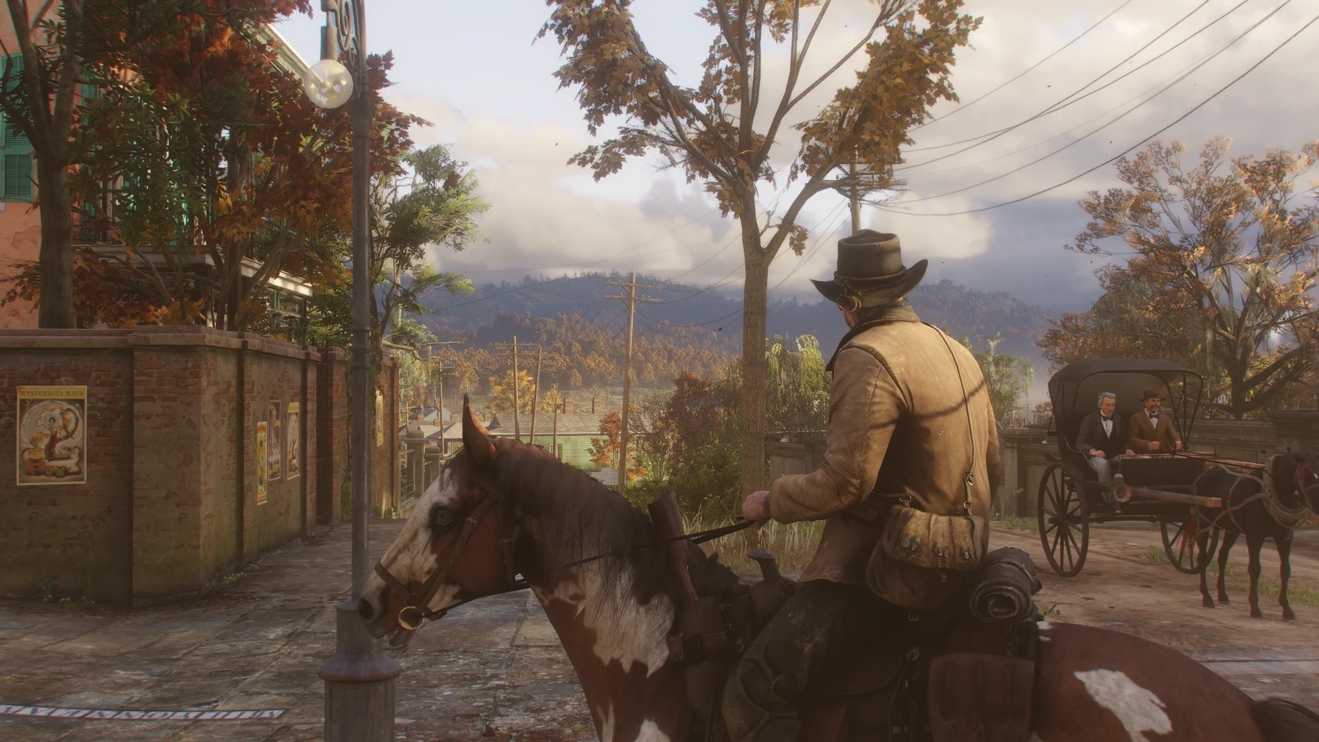 Red Dead Redemption 2 پوشش گیاهی پاییز 2.0-تجربه پاییز تک بازیکن-3-لاگوفست مدمستر