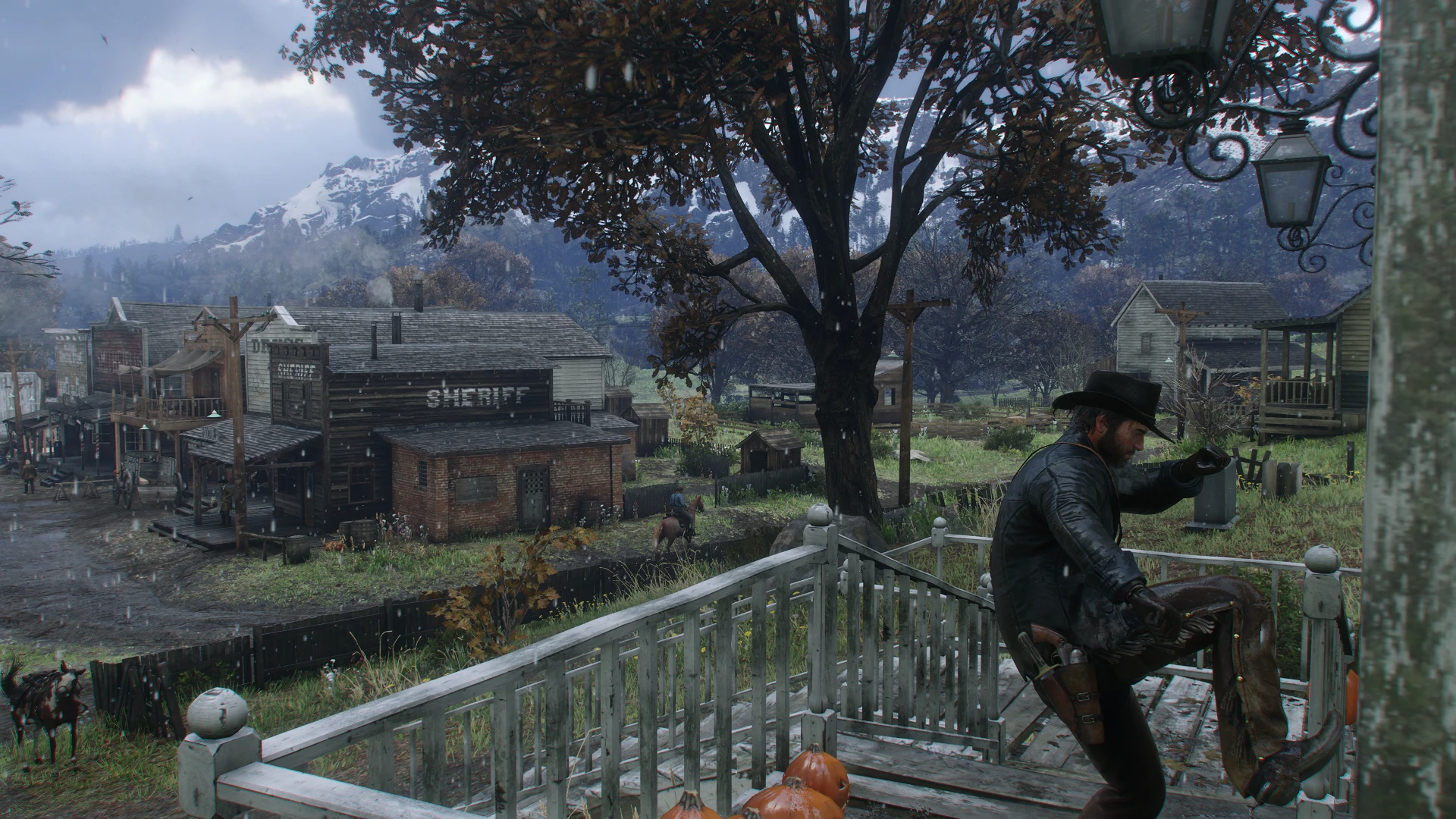 Red Dead Redemption 2 پوشش گیاهی پاییز 2.0-تجربه پاییز تک بازیکن-4-لاگوفست مدمستر