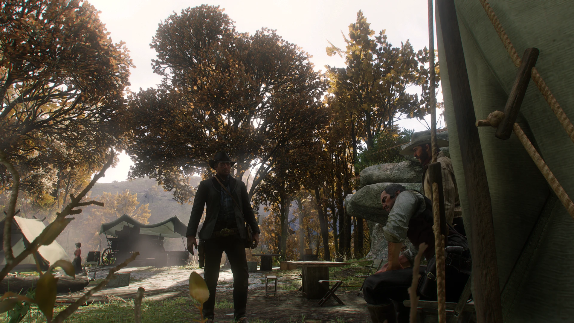 Red Dead Redemption 2 پوشش گیاهی پاییز 2.0-تجربه پاییز تک بازیکن-6-لاگوفست مدمستر