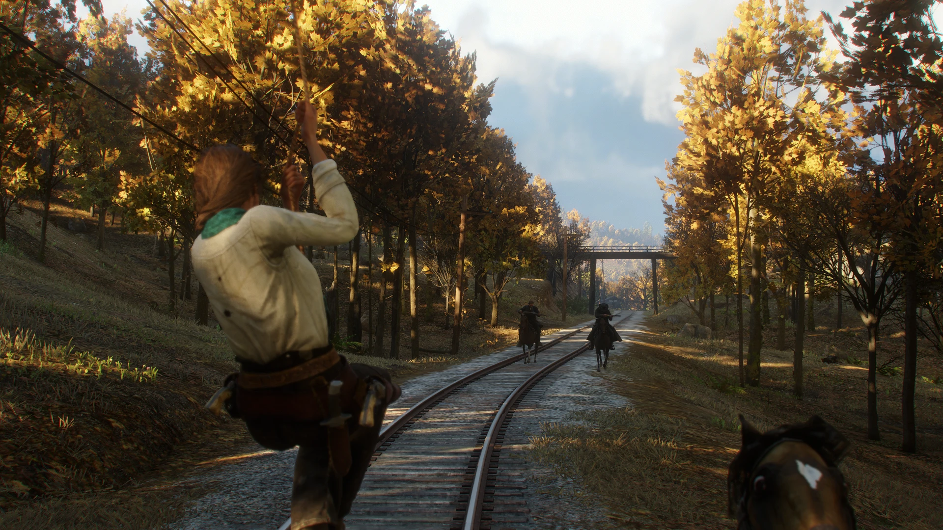 Red Dead Redemption 2 پوشش گیاهی پاییز 2.0-تجربه پاییز تک بازیکن-7-لاگوفست مدمستر