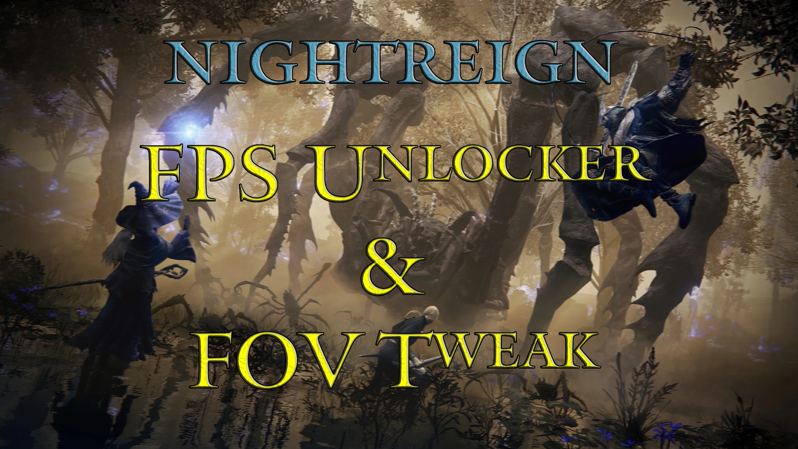 ELDEN RING NIGHTREIGN-открытие шкафчика nightreign fps и настройка fov-lagofast mod master