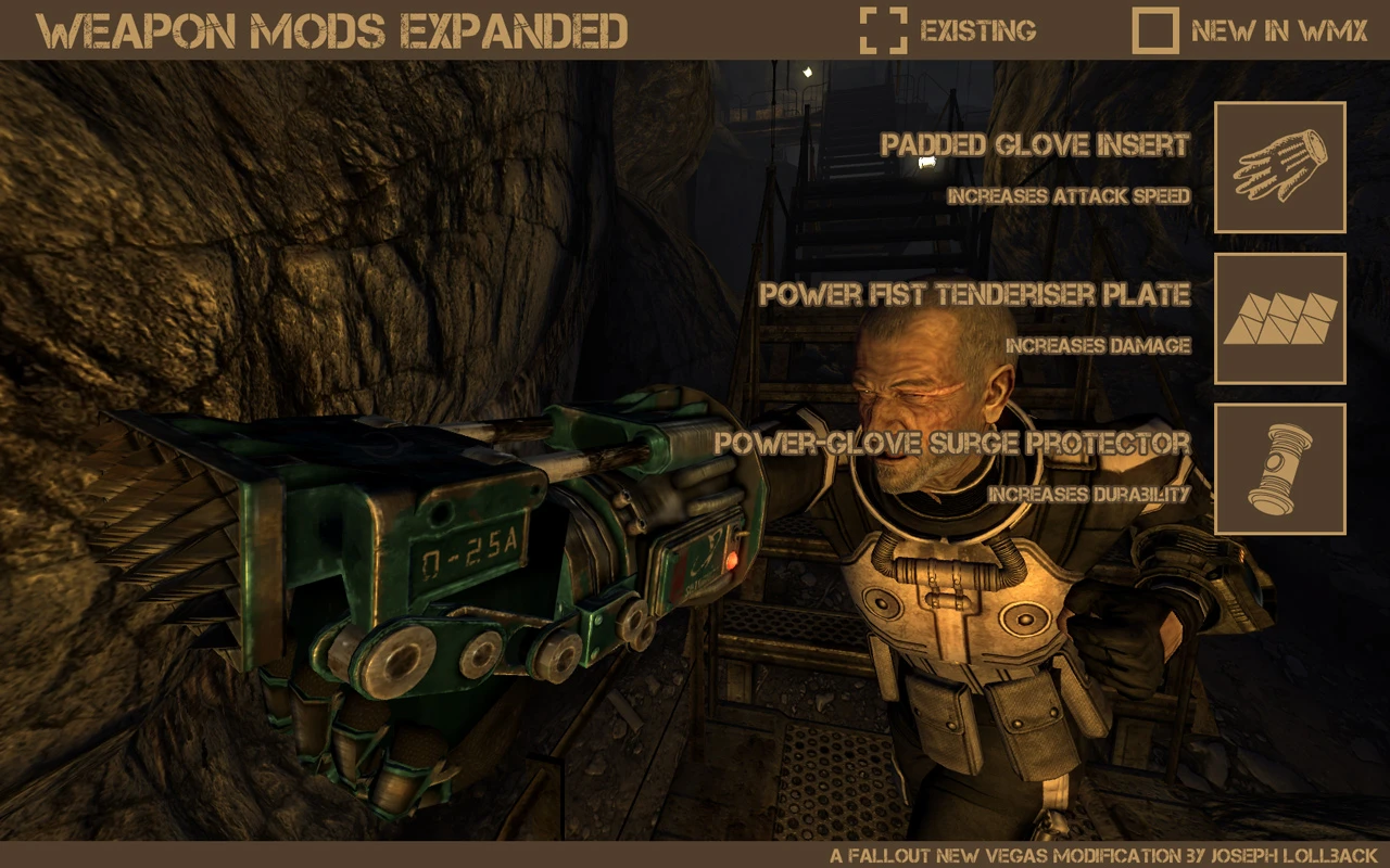 Fallout: New Vegas Modi di arma espansi-wmx-8-lagofast mod master