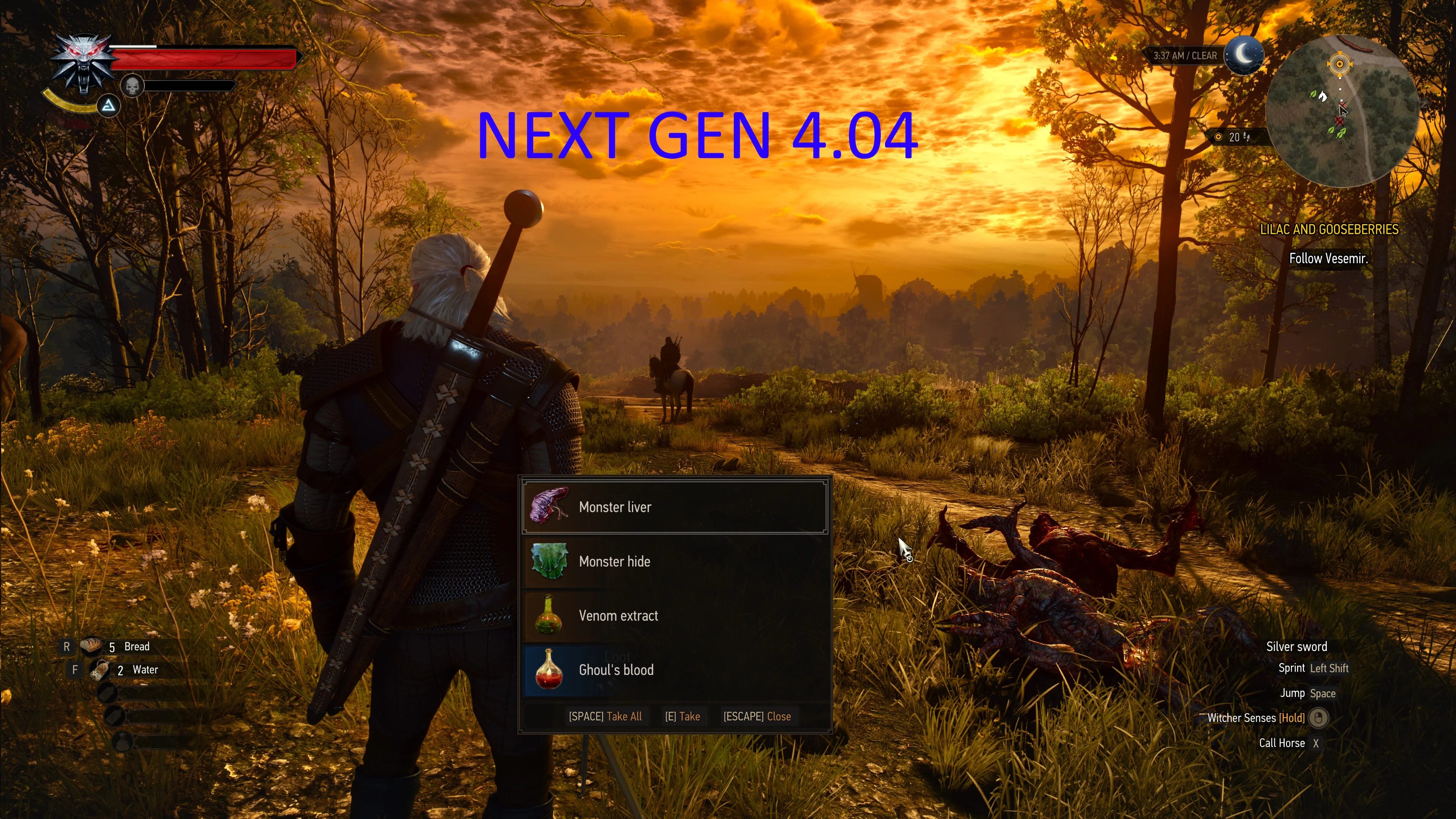 The Witcher 3: Wild Hunt Increased Creature Loot-3-lagofast mod master