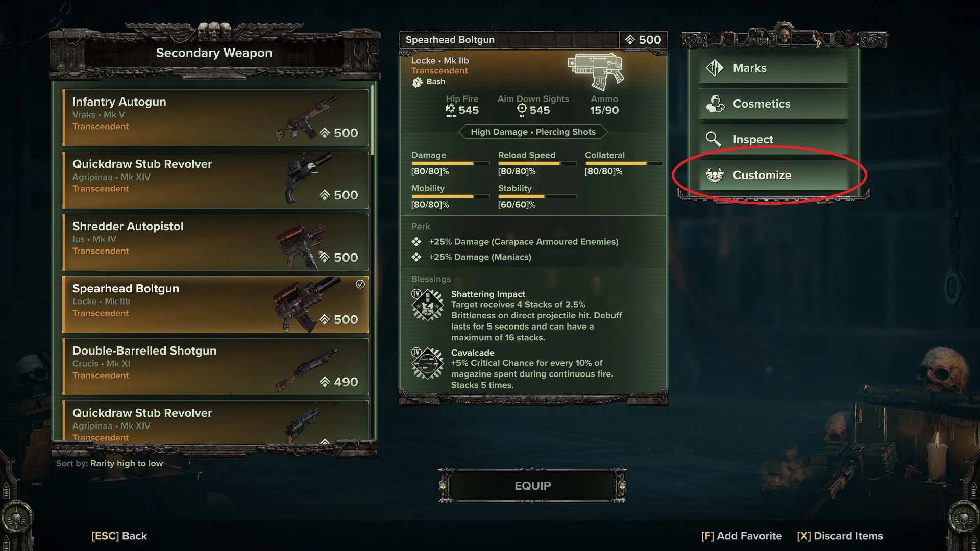 Warhammer 40,000: Darktide Extended Weapon Customization-2-lagofast mod master