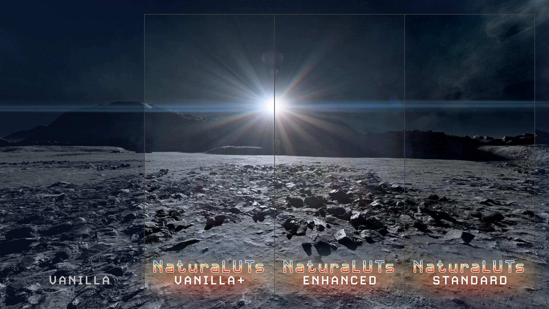 Starfield NaturaLUTs - Color Graded Filter Removal and Black Level Restoration LUTs-5-lagofast mod master