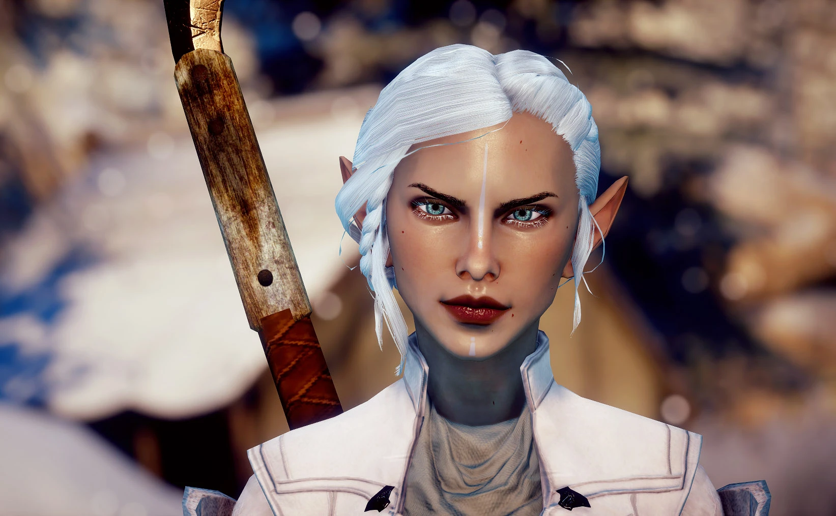 Dragon Age Inquisition 옆으로 땋은 반묶음-2-라고패스트 모드마스터