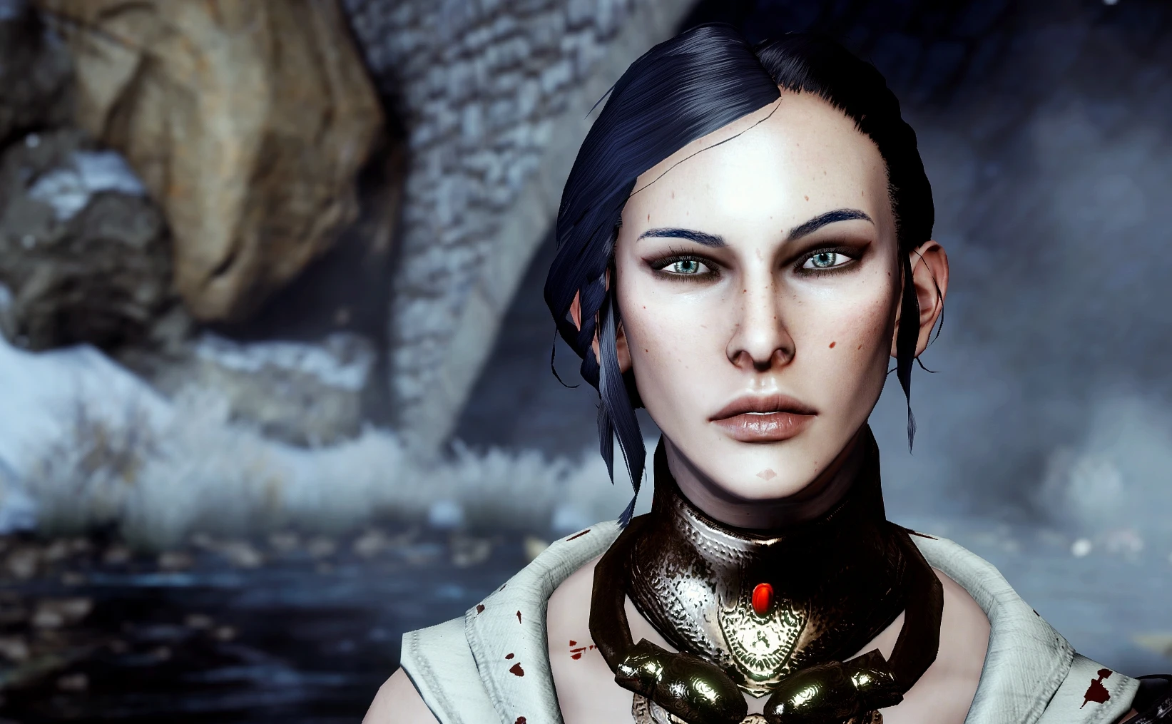 Dragon Age Inquisition 옆으로 땋은 반묶음-8-라고패스트 모드마스터