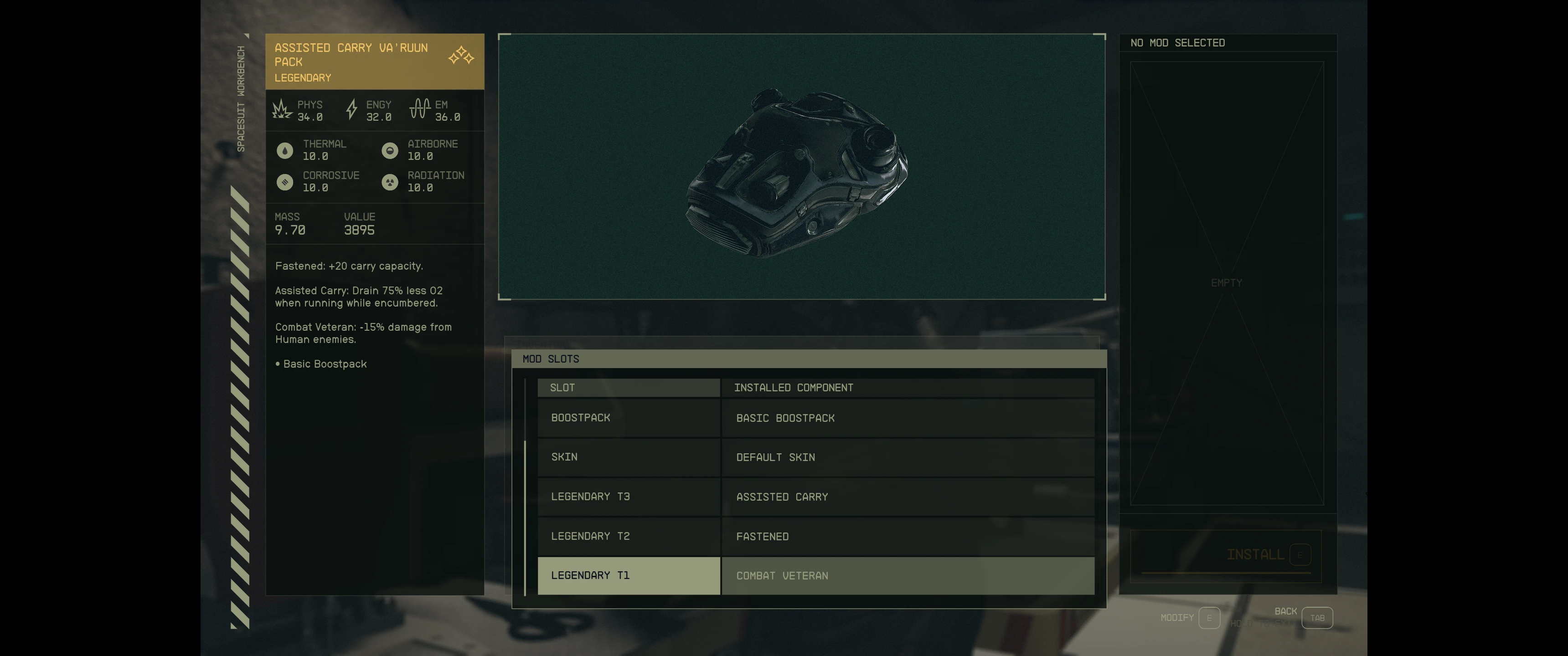Starfield Legendary Modifications-6-lagofast mod master