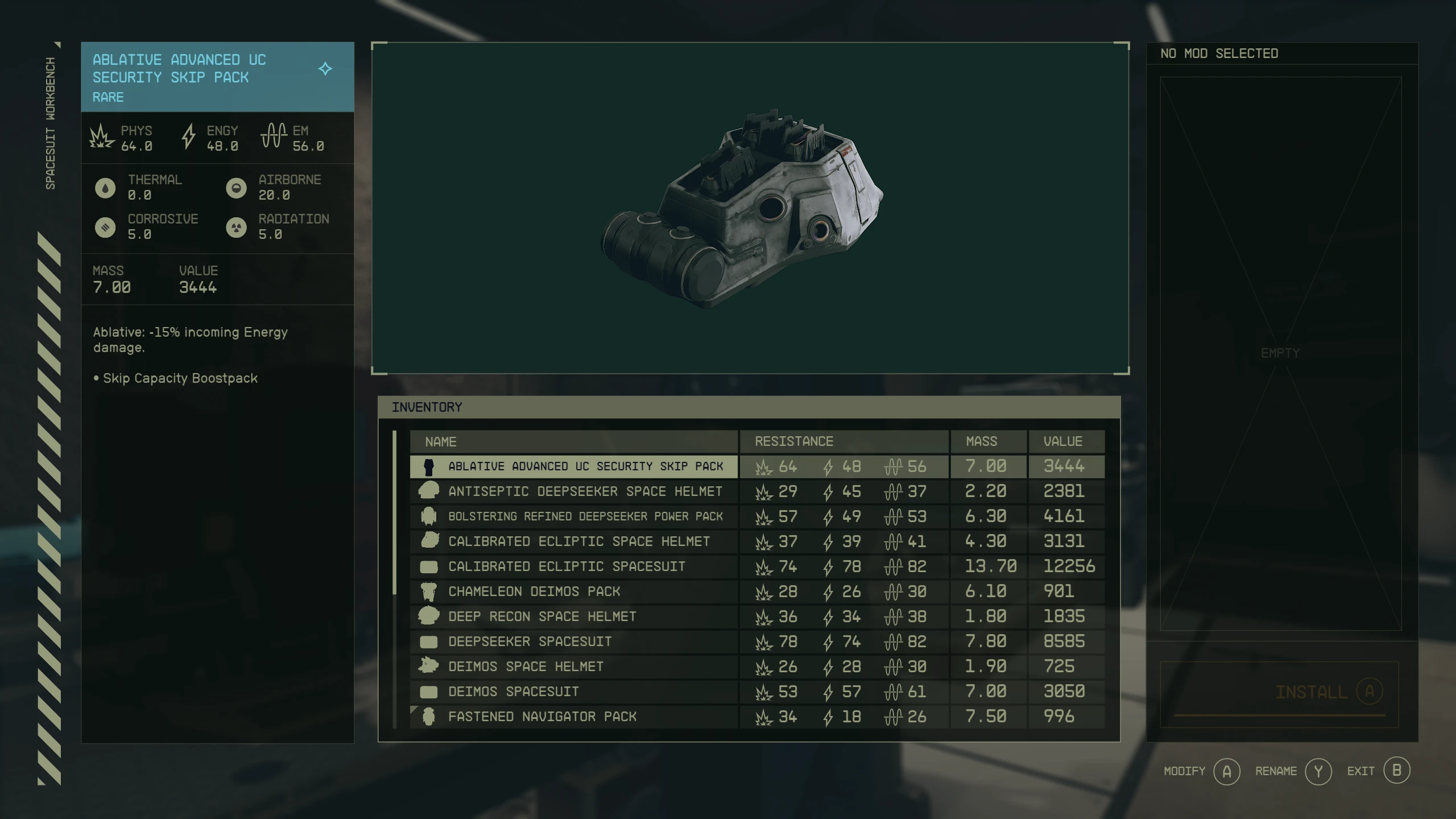 Starfield Compact Crafting UI-5-lagofast mod master