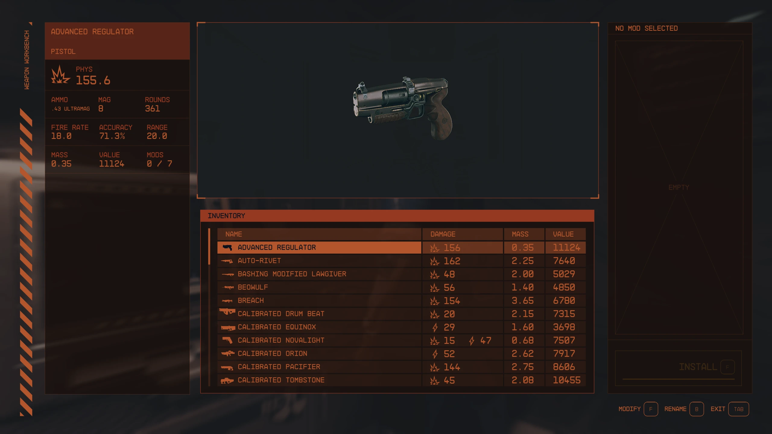 Starfield Compact Crafting UI-6-lagofast mod master
