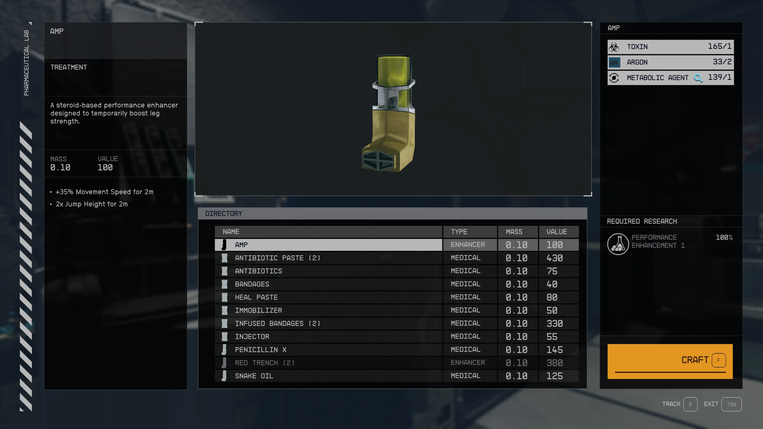 Starfield Compact Crafting UI-8-lagofast mod master