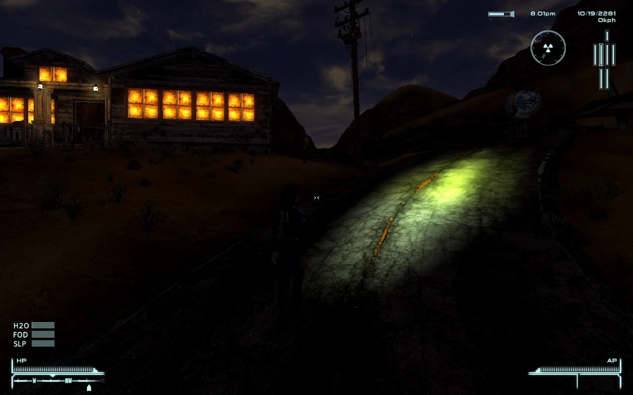 Fallout: New Vegas Flashlight NVSE-6-lagofast mod master