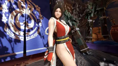 怪物猎人 崛起-不知火舞的服装-奇游Mod大师