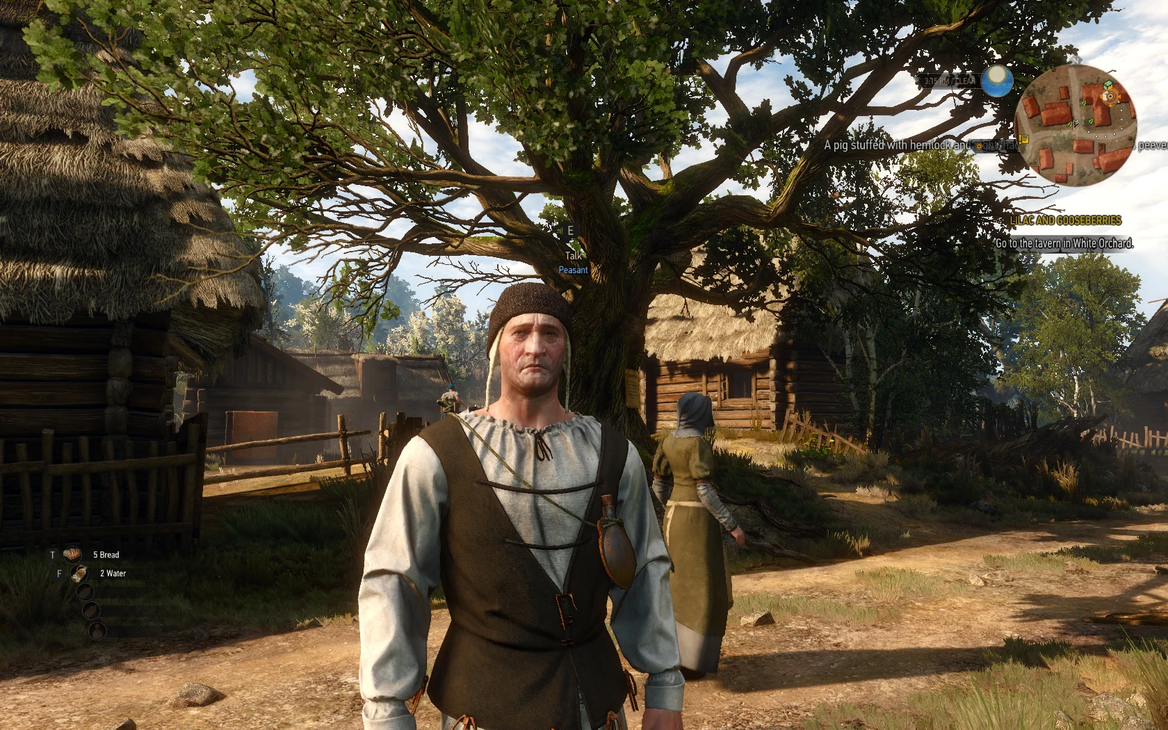 The Witcher 3: Wild Hunt 게임 플레이 중 NPC의 입 움직임과 고해상도 그림자(및 고품질 헤드)-3-라고패스트 모드마스터