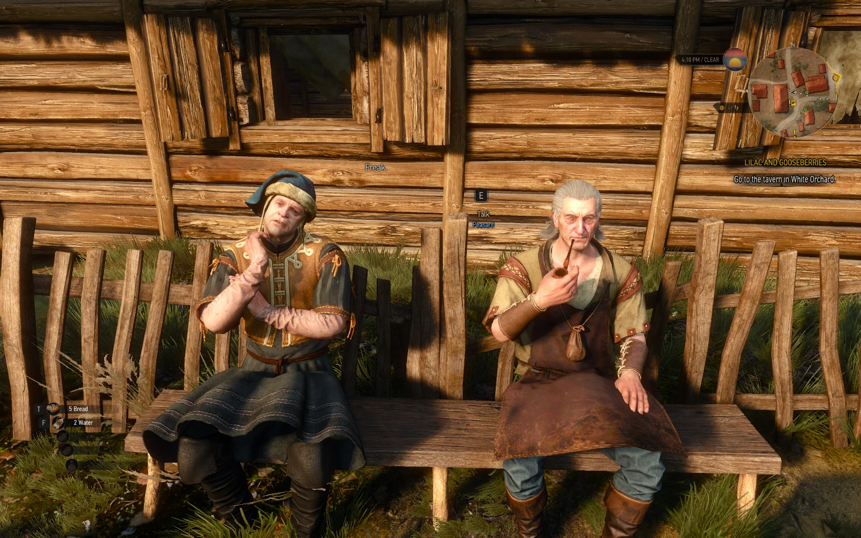 The Witcher 3: Wild Hunt 게임 플레이 중 NPC의 입 움직임과 고해상도 그림자(및 고품질 헤드)-6-라고패스트 모드마스터