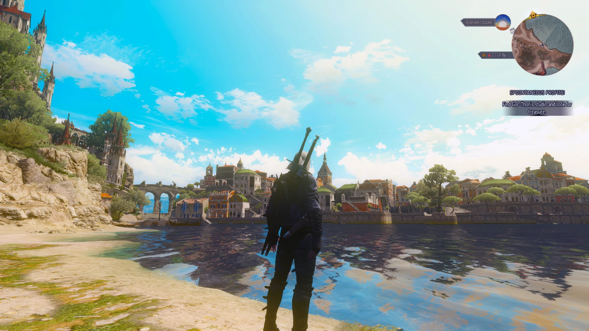 The Witcher 3: Wild Hunt AQUA-8-lagofast mod master