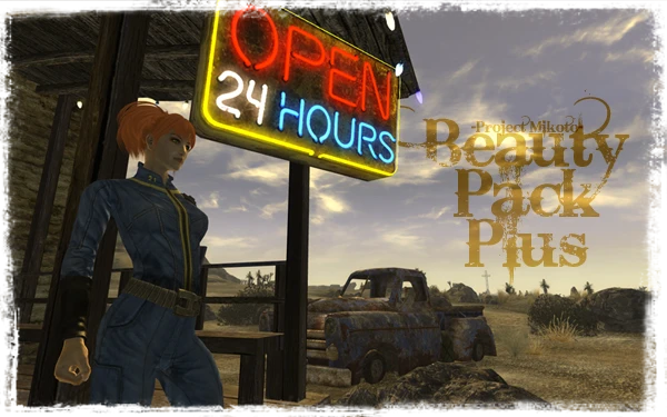 Fallout: New Vegas-뷰티 팩 플러스 -프로젝트 미코토- 헤어 - 아이 - 프리셋-라고패스트 모드마스터