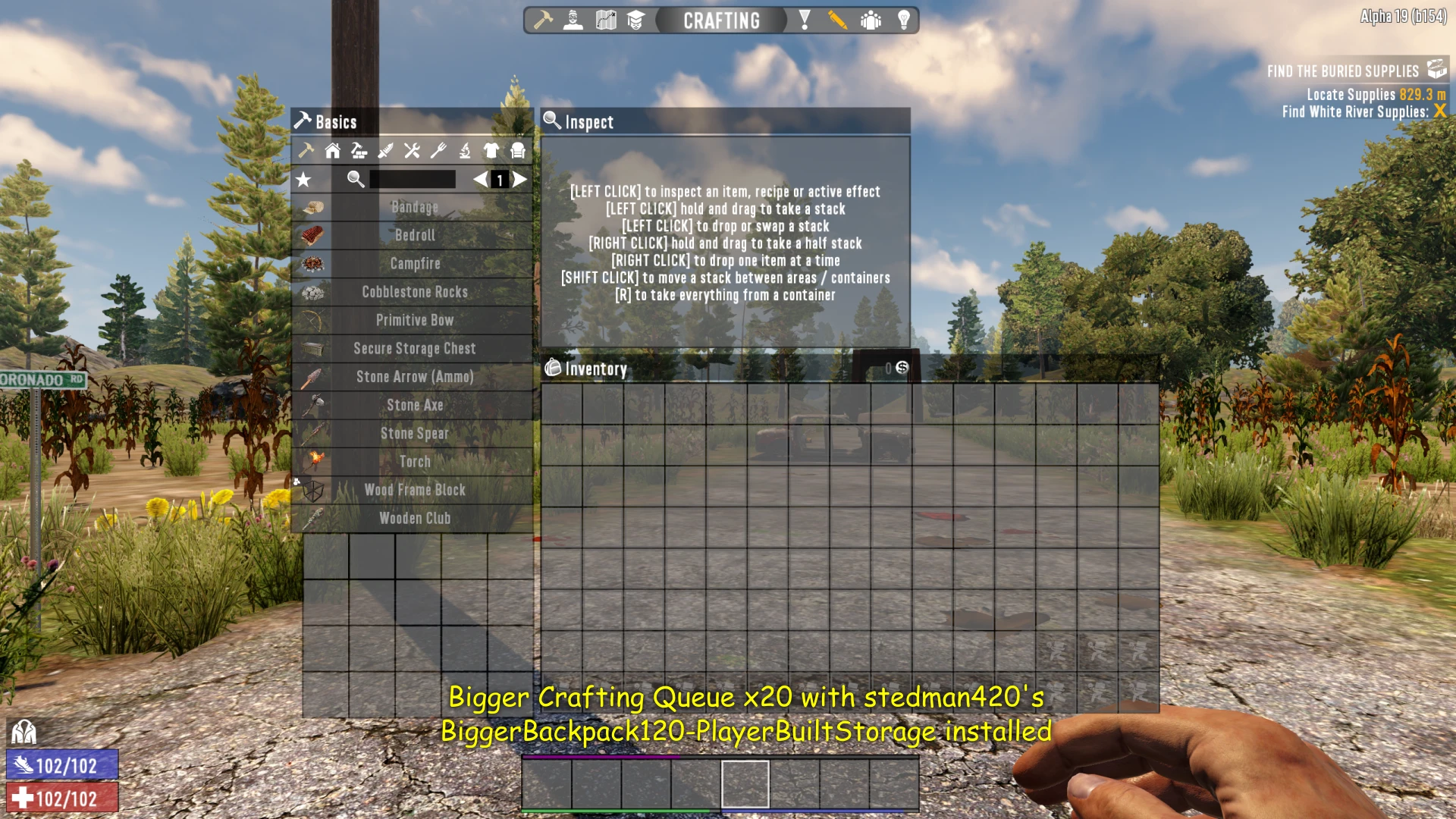7 Days to Die Ph.D. Grande cohorte artisanale (A21)-3-modérateur lagofast