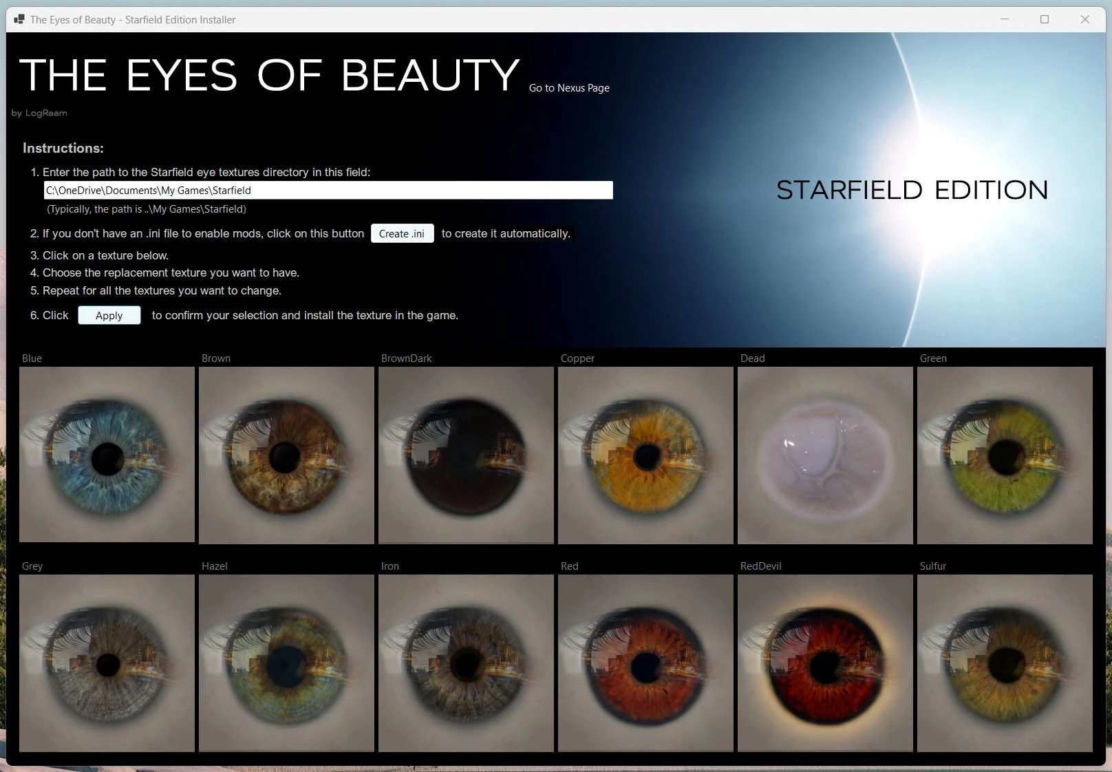 Starfield Les Yeux de la Beauté - Édition Starfield-2-modérateur lagofast