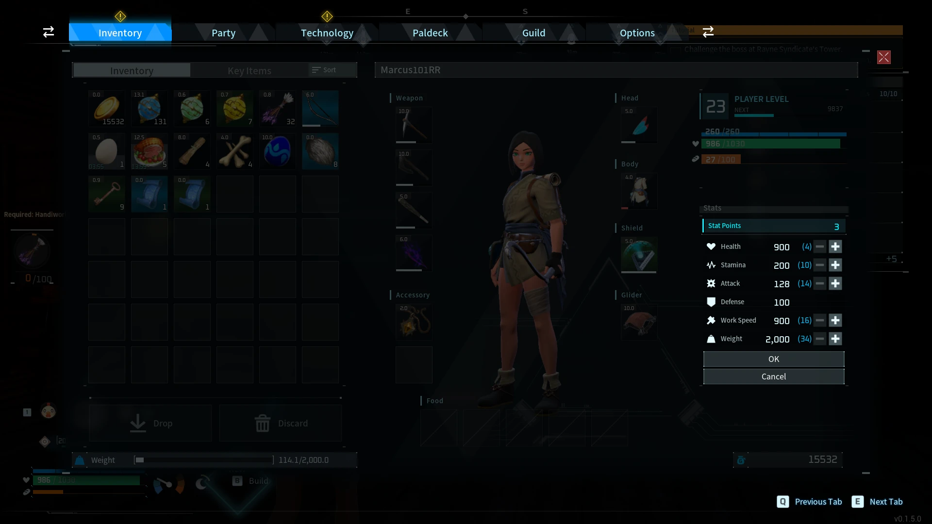 เปลี่ยนวิธีการเล่น Palworld ด้วย Palworld Cheat Table โดยใช้ XMODhub