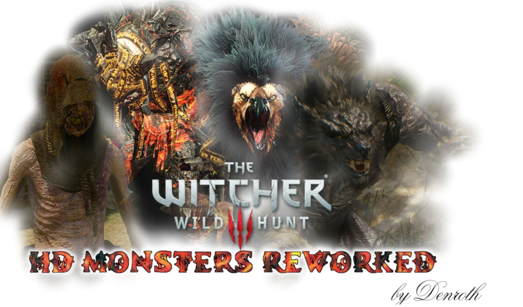 巫师3:狂猎-HDMR - 高清怪物重制模组-奇游Mod大师