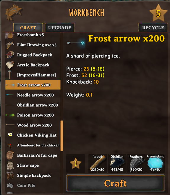 Arrows