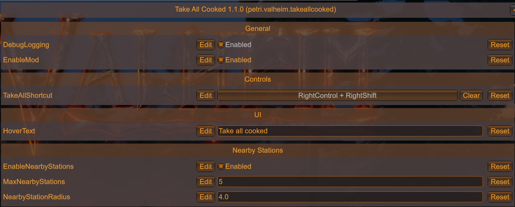 Configuration