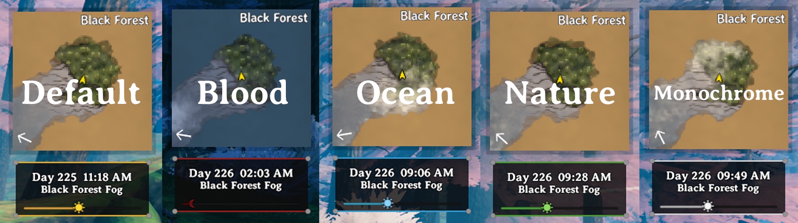 Valheim Clock Preview