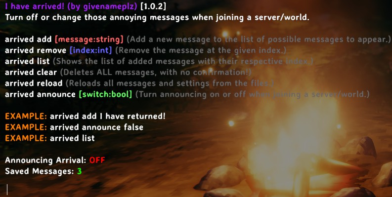 Console Example