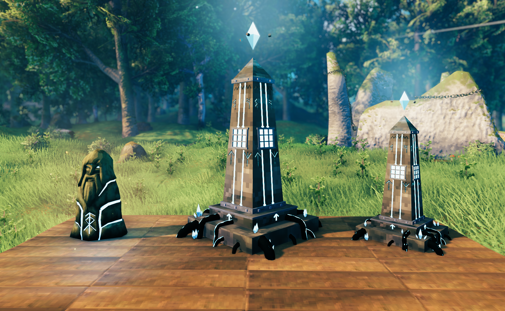 Storage Core Classic, Obelisk 4 m and Obelisk