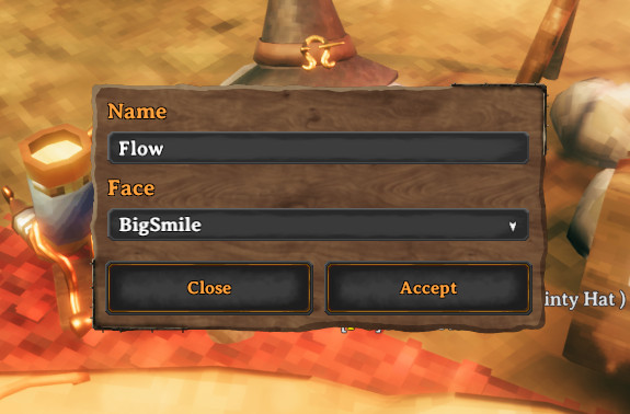 resting rock face gui